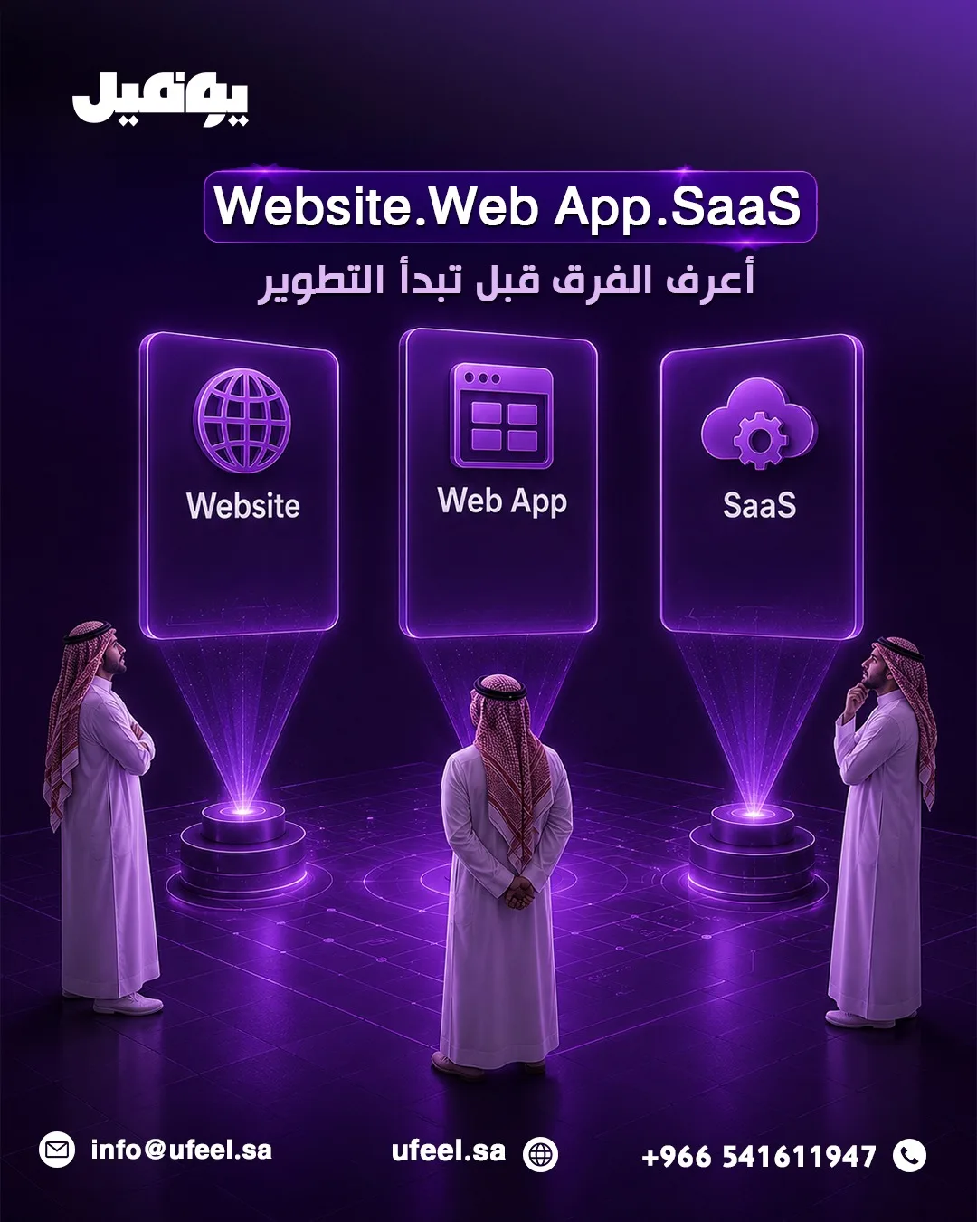 موقع أم منصة أم SaaS؟ اعرف الفرق قبل أن تبدأ مشروعك